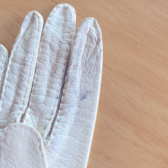 VTG LAVABILE Leather Gloves - Picture 3 of 8